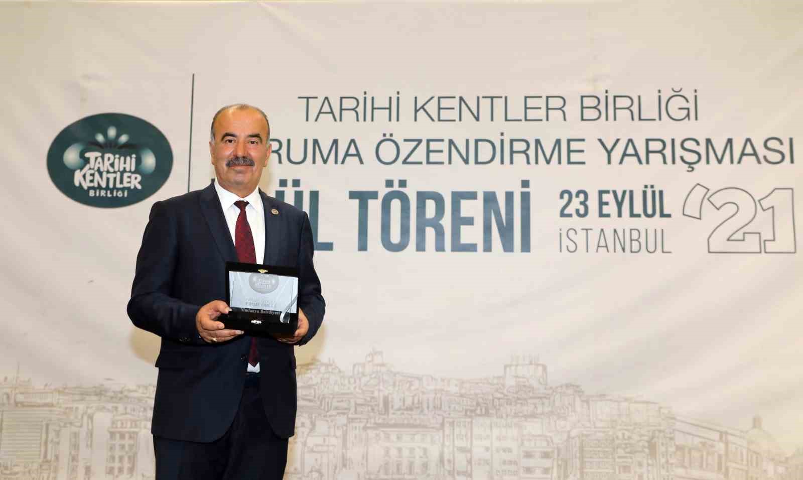 myrleia antik kenti arkeoplarkina tarihi kentler birliginden odul 284b743