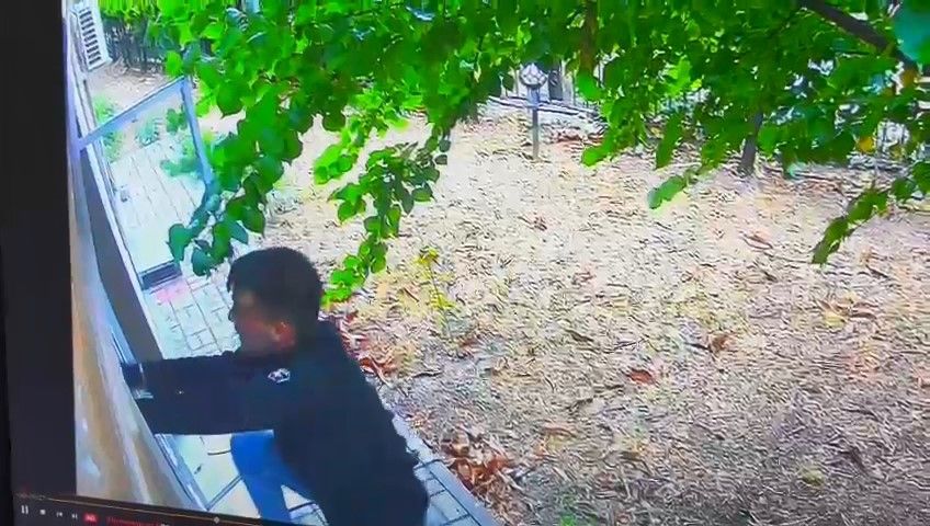 Bursa’da o anlar kamerada! Tatil yerine cezaevine gitti