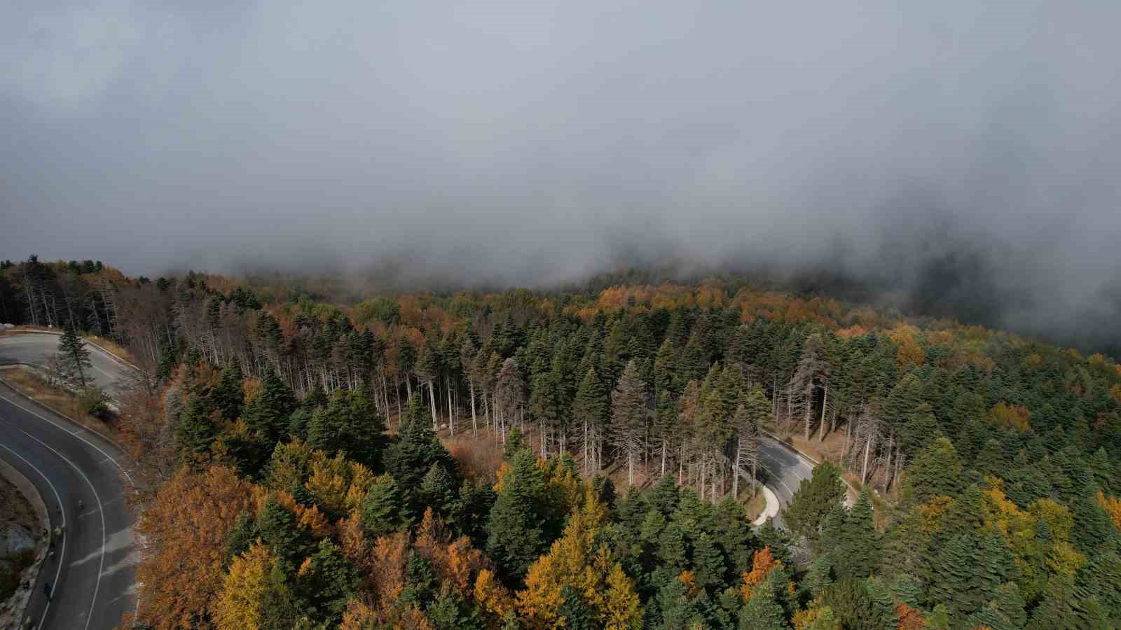 Bursa’da görsel şov! Turistlerin akın ettiği yer…