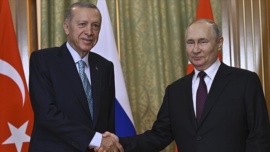 Cumhurbaşkanı Erdoğan, Putin ile görüştü