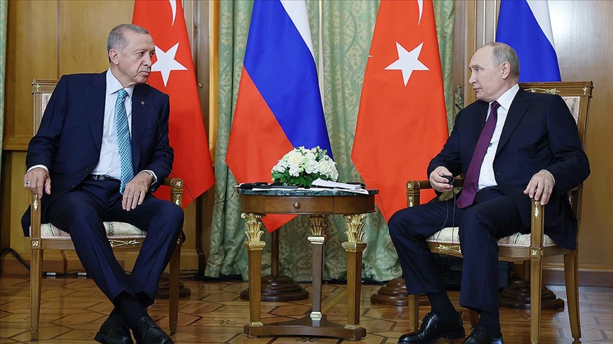 Cumhurbaşkanı Erdoğan, Putin ile görüştü