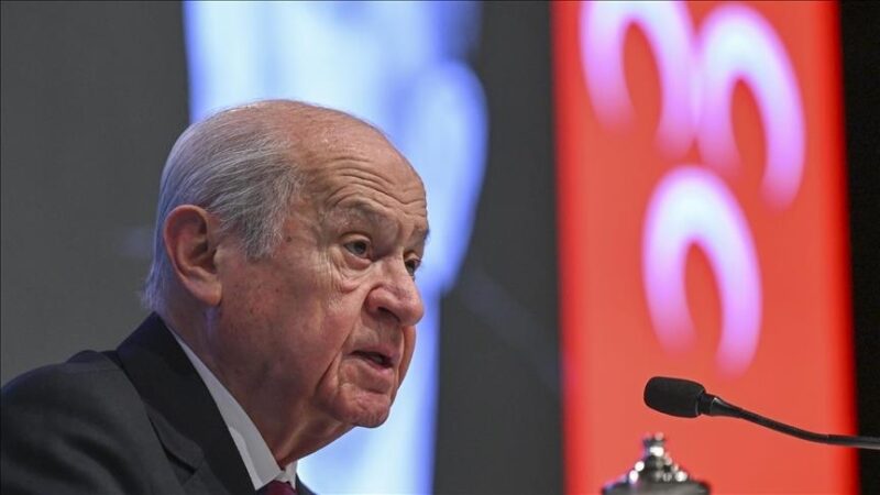 MHP Genel Başkanı Devlet Bahçeli, Filistin'deki İsrail şiddeti ile ilgili
