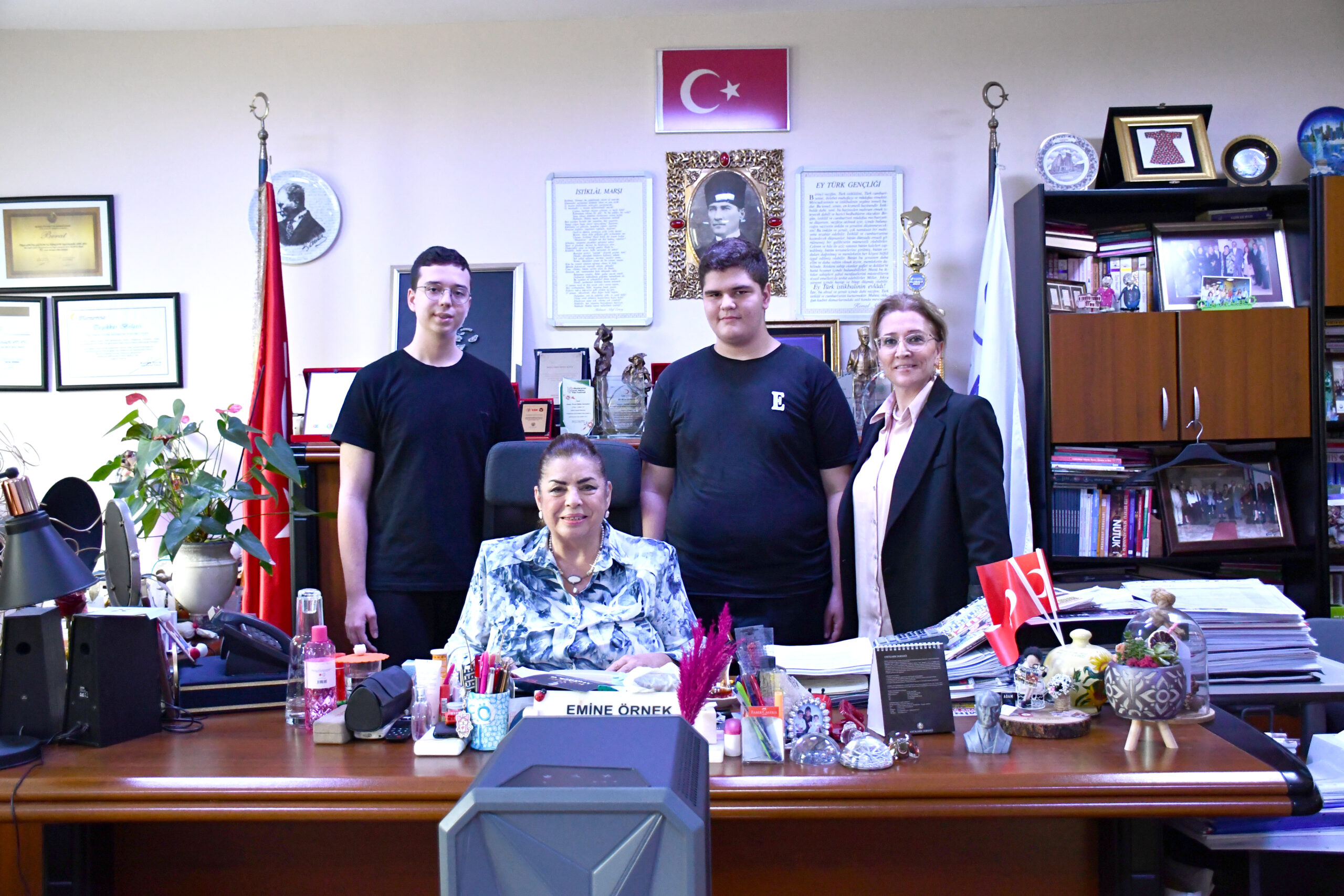 Emine Örnek Fen Lisesi, Bilim Proje Olimpiyatları Yarışması’nda dünya 1.’si Emine Örnek Fen Lisesi, Bilim Proje Olimpiyatları Yarışması’nda dünya 1.’si