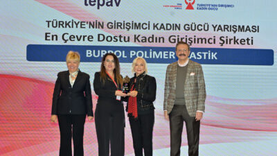 Bursa’nın firması Burpol Polimer’in gurur ödülü… Türkiye’nin en iyisi seçildi…