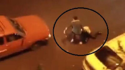 Sokak ortasında dehşet!