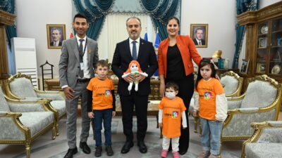 Başkan Aktaş’ın özel konukları