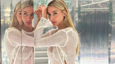 Parti için taş ve tüy detaylı iddialı kostüm!