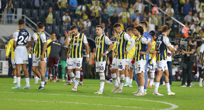 Fenerbahçe’nin serisi sona erdi Fenerbahçe’nin serisi sona erdi