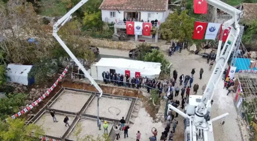 Hatay’da yerinde dönüşümün ilk temeli atıldı