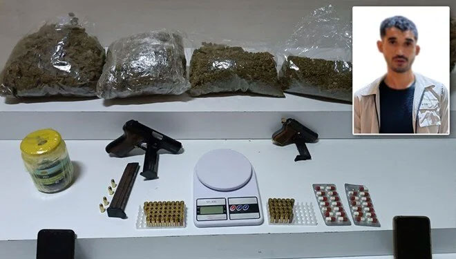 Uyuşturucu operasyonu: 2,5 kilo uyuşturucuyu diş ağrısı için almış