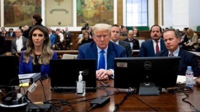 Trump, sivil dolandırıcılık davasında hakim karşısına çıktı