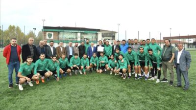 İnegöl Kafkasspor’a destek ziyareti