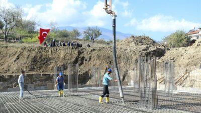 İnegöl’de Hz. Ali Camisinin temeli törenle atıldı