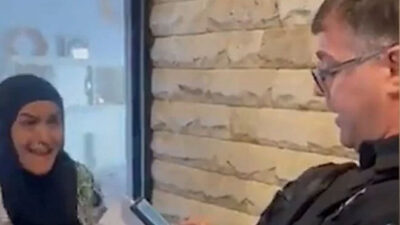 İsrailli aşırı sağcı bakan, Filistinli bir kadının gözaltına alınma görüntüsünü paylaştı