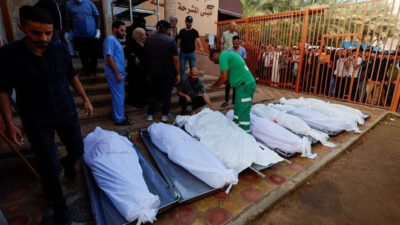 İsrail sivil katliamında 1 ayda Rusya’yı geçti