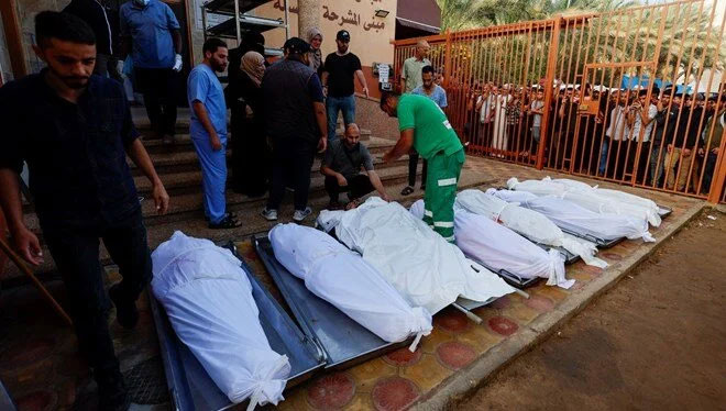 İsrail sivil katliamında 1 ayda Rusya’yı geçti İsrail sivil katliamında 1 ayda Rusya’yı geçti