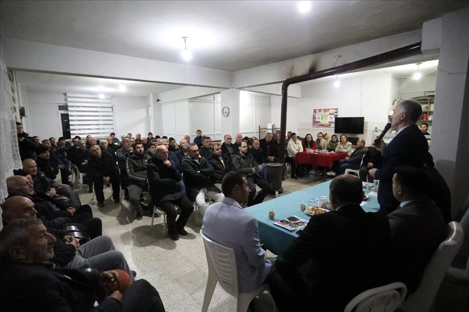 Başkan Taban, Sevgi Sitesi sakinleriyle buluştu