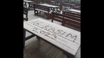 Uludağ’a mevsimin ilk karı yağdı