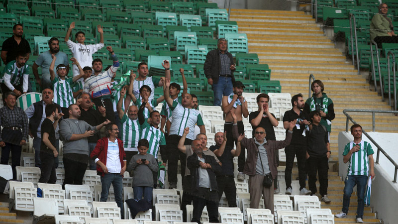 Kırşehir taraftarından Bursaspor’a destek Kırşehir taraftarından Bursaspor’a destek