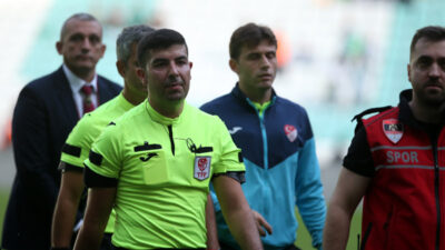 Bursaspor’dan hakeme tepki!