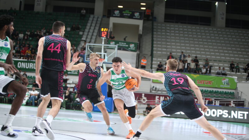 Potanın Timsahları Bonn virajında! Almanya’daki maç saat kaçta hangi kanalda? Yeşil beyazlılar, Basketbol Şampiyonlar Ligi’nde bu akşam 22.00’de Almanya’da Telekom