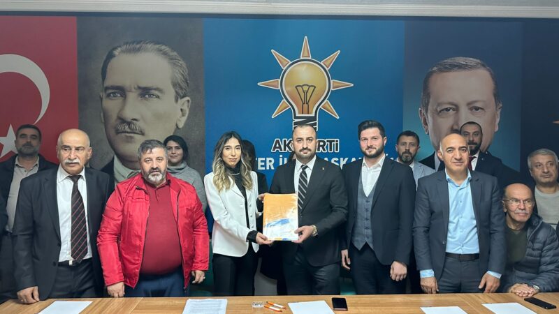 Yaklaşan yerel seçimler nedeniyle belediye başkanlığına aday adaylığı başvuru süreci