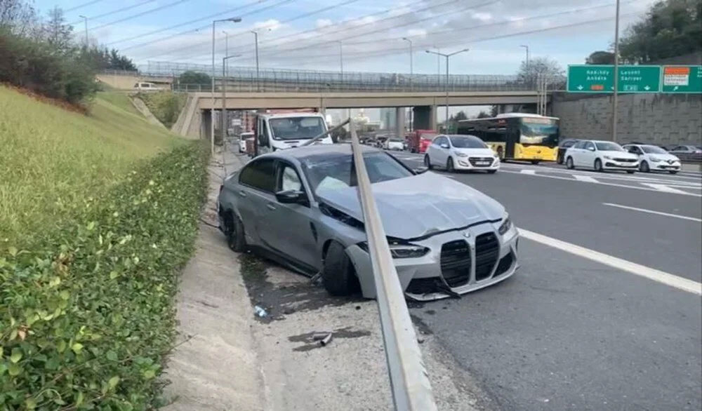 TEM’de zincirleme kaza: 4 yaralı