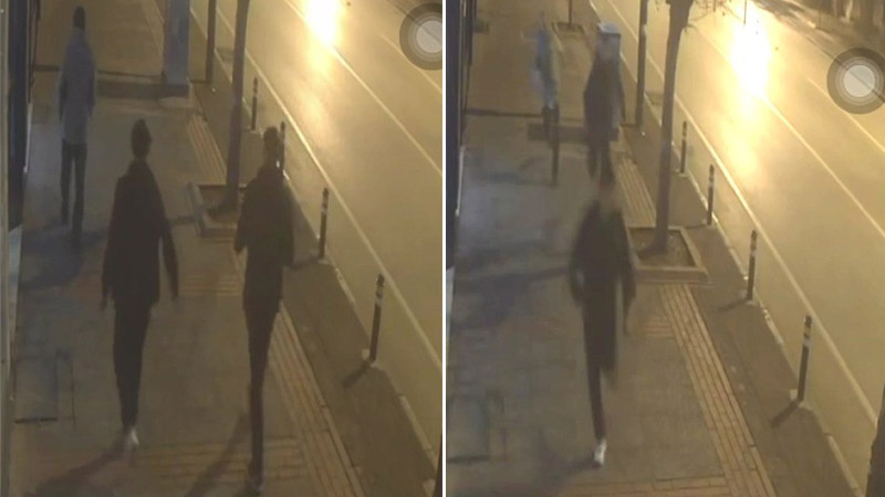 Bursa’da kapkaç anları kamerada