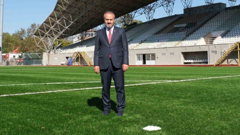 Bursa’da amatöre ‘Büyük’ destek… Bursa’da gençleri spora yönlendirmek maksadıyla kente yeni yeni spor tesisleri