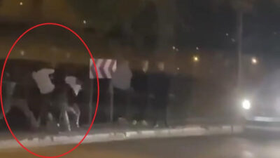 Bursa’da yan bakma kavgası! O anlar kamerada