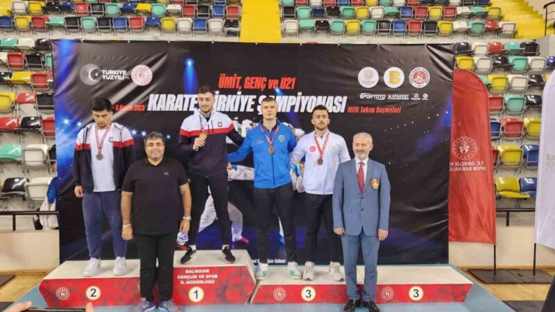 Balıkesir’de yapılan Türkiye Ümit, Genç, U21 Karate Şampiyonası ve Milli