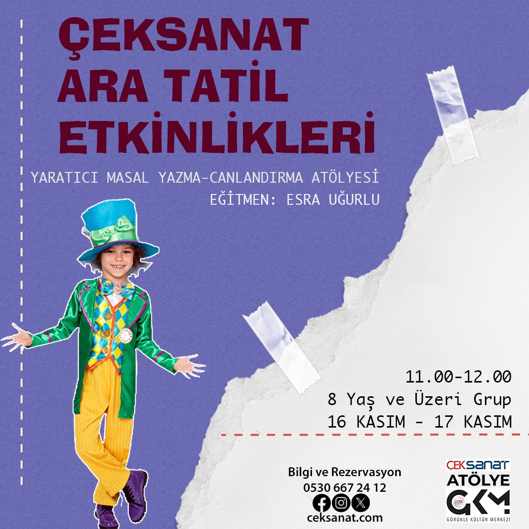 Bursa'da sanat dolu bir ay sizi bekliyor! İşte ÇEKSANAT’ta kasım programı... 7 c2956d4e 29f8 4348 b118 19d6d53157c3