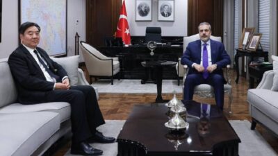 Bakan Fidan, Çin Özel Temsilcisi Jun’u kabul etti