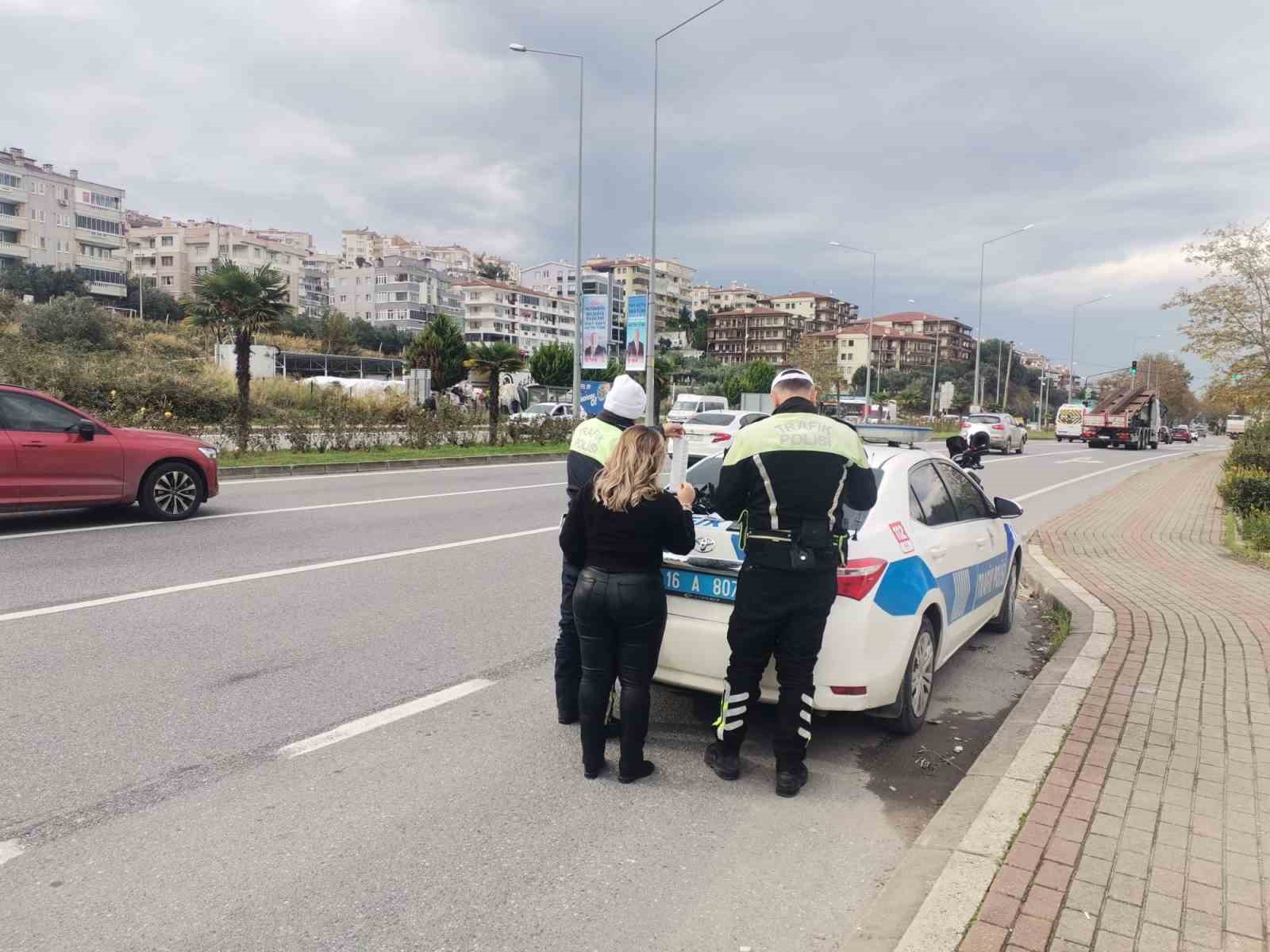 Mudanya’da hız yapan sürücülere af yok!
