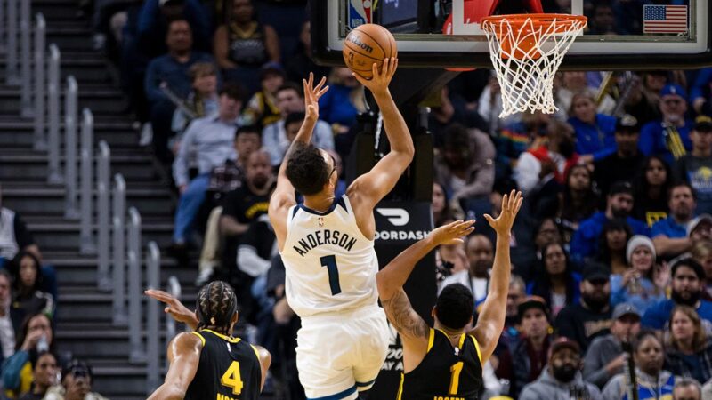 NBA’de Timberwolves üst üste 7. galibiyetini aldı Amerikan Basketbol Ligi'nde (NBA) Minnesota Timberwolves, deplasmanda Golden State Warriors'ı