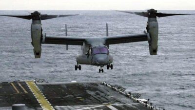 ABD askeri uçağı Japonya’da düştü