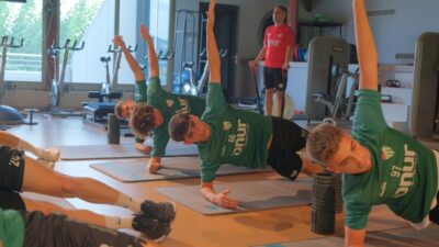 Bursaspor salonda çalıştı