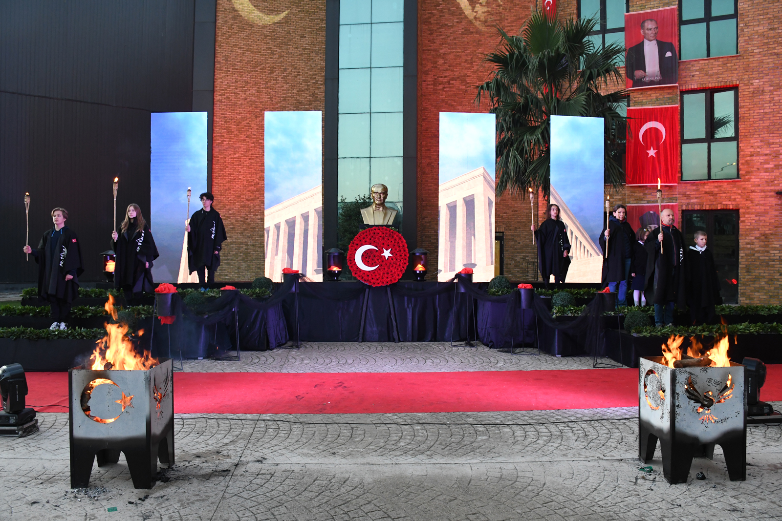 Şahinkaya gençliğinden Ata’ya saygı