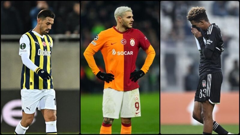 Türk futbol takımları Avrupa'da bu sezon ilk kez haftayı puansız