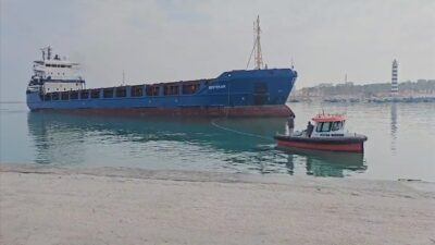 Türkiye’nin yardım gemisi Mısır’a ulaştı