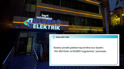 Faturalar, kadına karşı şiddete dur diyor!