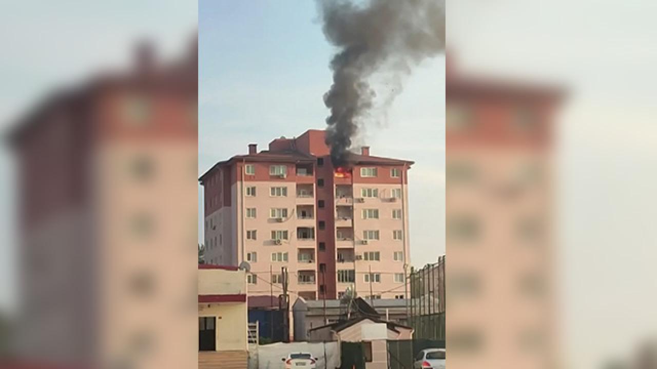 Diyarbakır’da 8’inci Ana Jet Üssü’ndeki lojmanda yangın