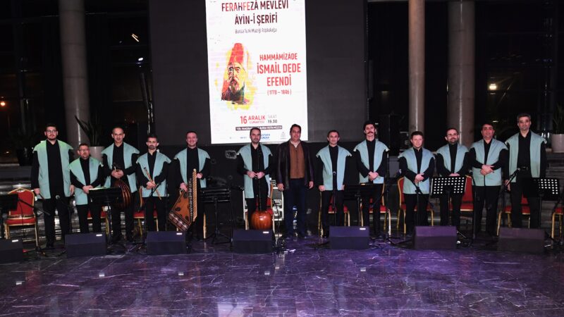 Hazreti Mevlâna Osmangazi’de dualarla anıldı Osmangazi Belediyesi, Hazreti Mevlâna’yı 750.vuslat yıldönümünde Mevlevi Ayin-i Şerifi ve