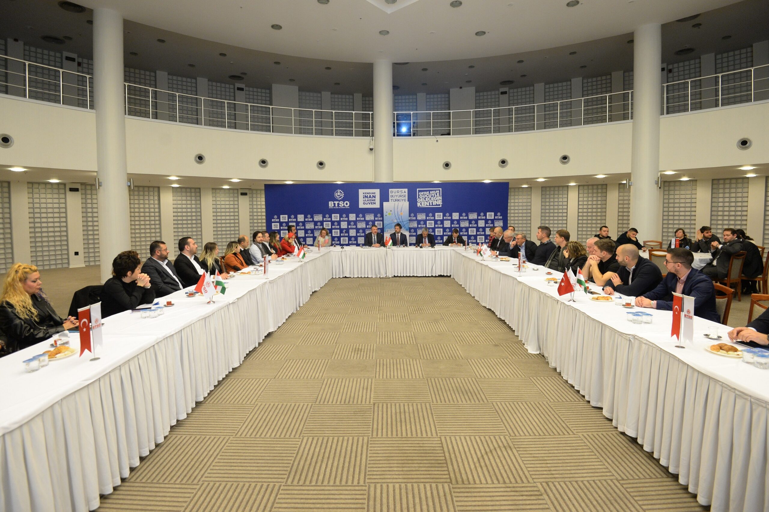 Türkiye-Macaristan İş Forumu ve İkili İş Görüşmeleri BTSO’da gerçekleştirildi