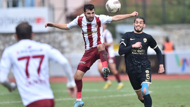 TFF 2. Lig Kırmızı Grup’ta son 3 maçta 1 puan