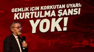 Gemlik’e deprem uyarısı! ‘Kurtulma şansı yok’