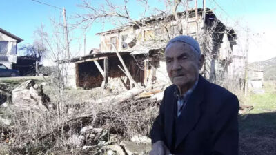 Yaşlı adamın yürek yakan dramı! ‘Başka gidecek yerim yok’