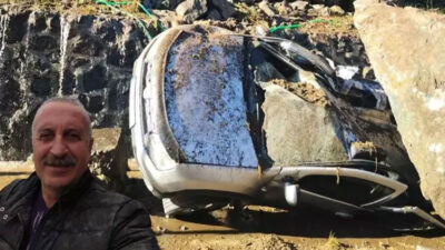 Cipin üzerine kaya düştü! ’40 saniye ile ölümden döndük’