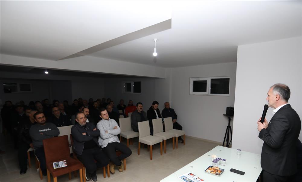 Başkan Taban, Şehri Altın Sitesi’ne konuk oldu