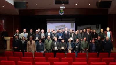 İnegöl Belediyesi’nden emekli olan personele vefa